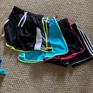 5 pairs of basketball shorts